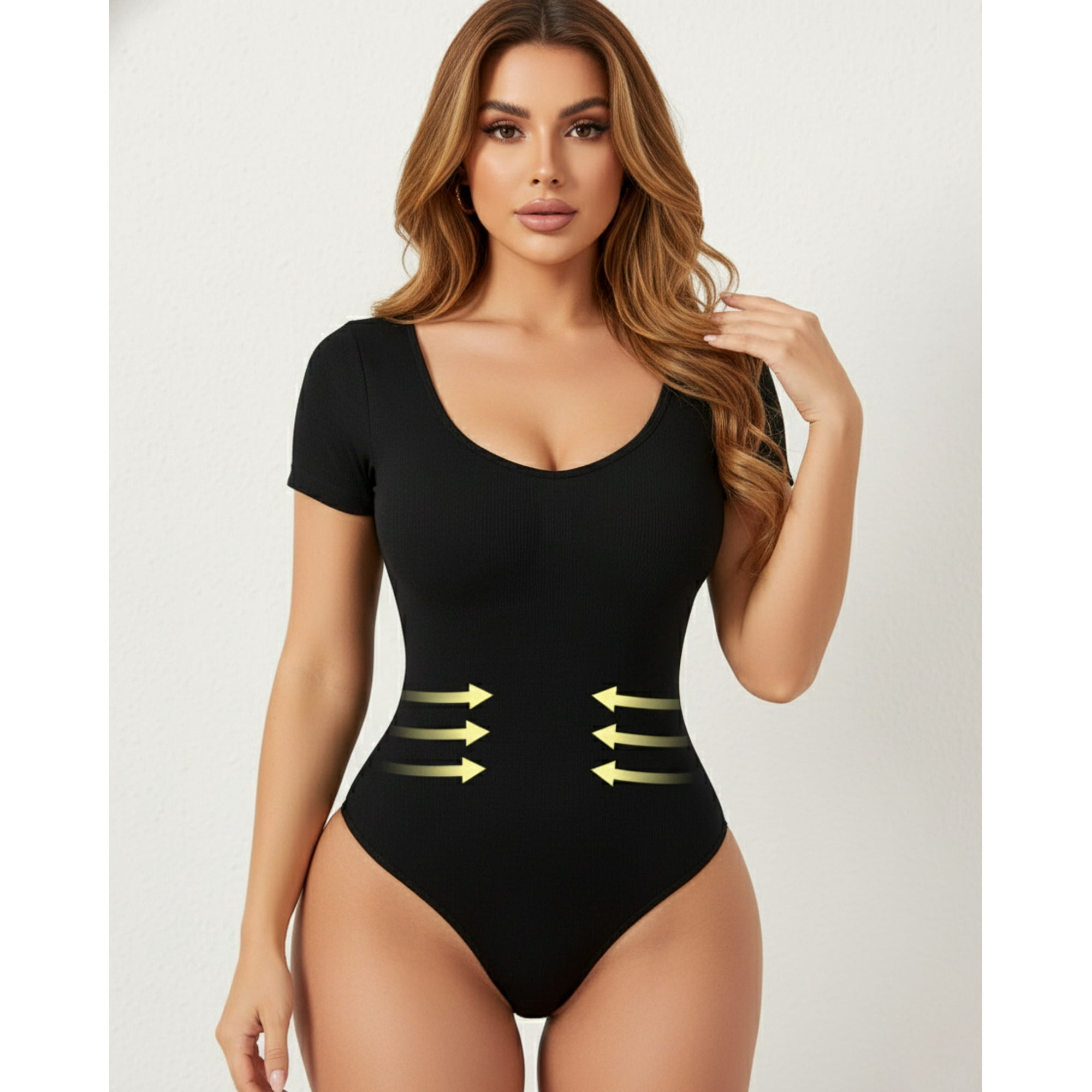 Flix Spa - Faja Body Mujer Ajuste Cómodo Corto