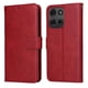 thumbnail image 1 of Funda Billetera para Motorola Moto G75 5G con Porta Tarjetas y Soporte Ajustable Rojo, 1 of 4