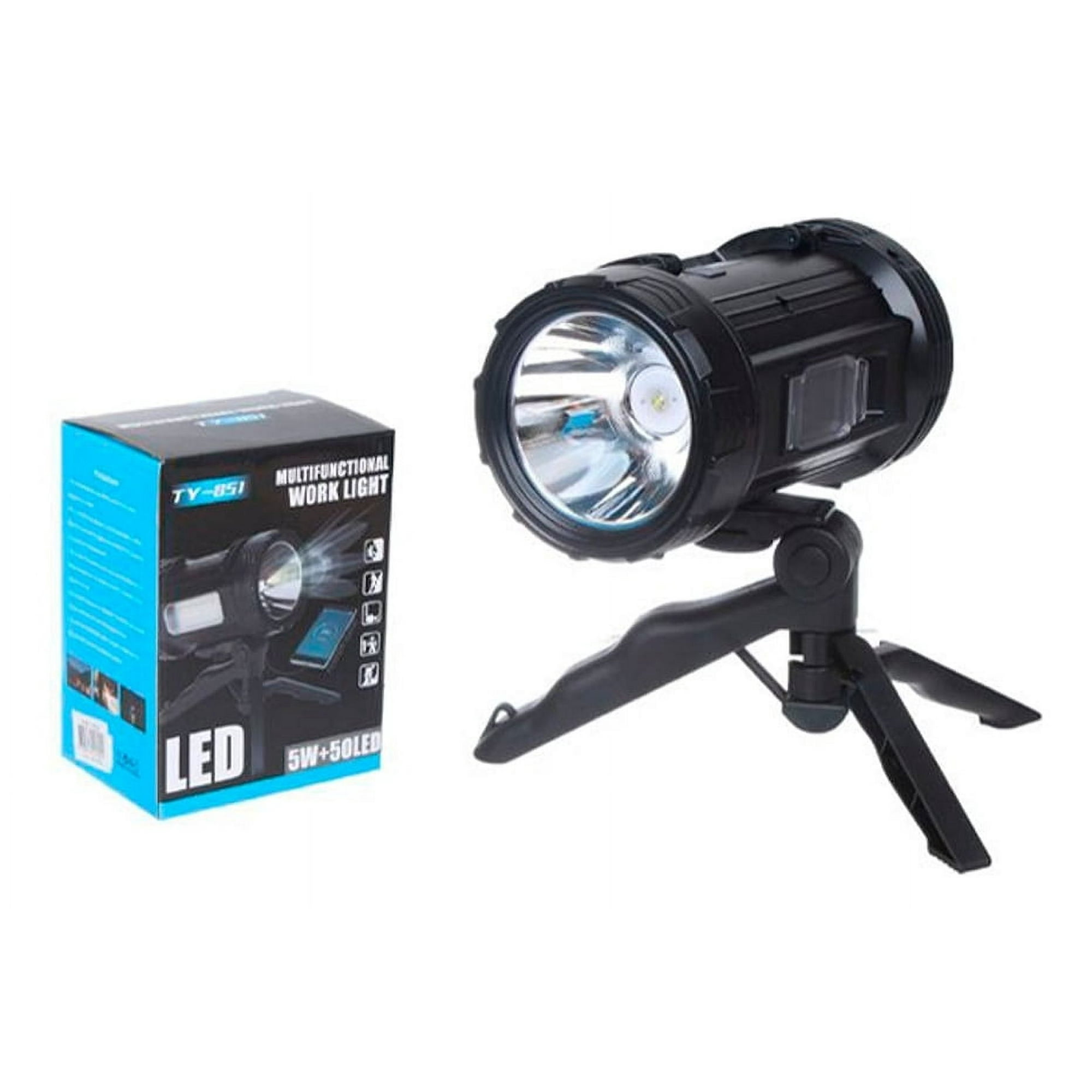 Disparo - Linterna Foco De Camping Tripode Solar Alta Potencia