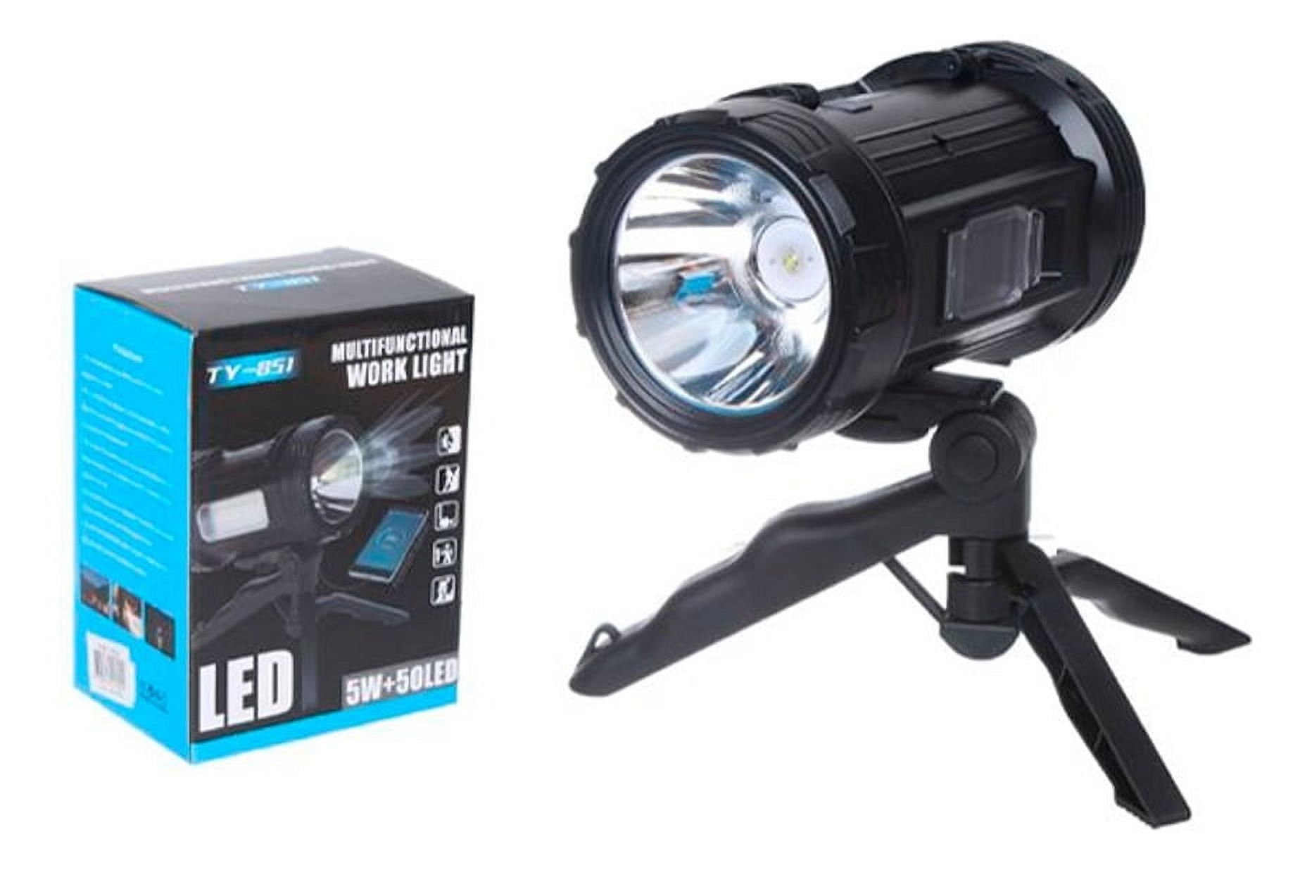 Disparo - Linterna Foco De Camping Tripode Solar Alta Potencia