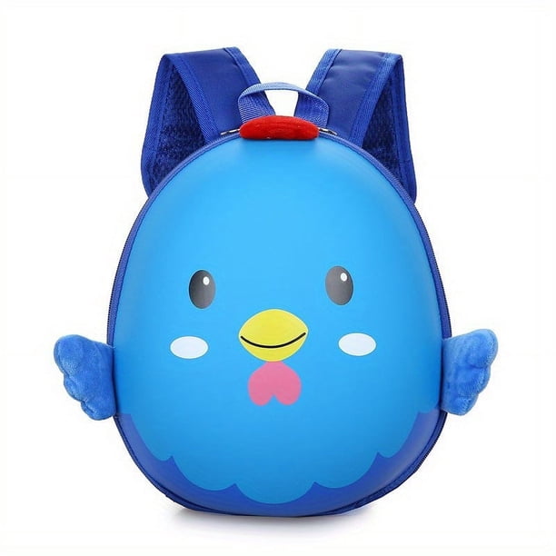 Children's Egg Shell Bag Cartoon Cute Chicken Backpack For Boys And Girls Kindergarten School Bag Waterproof Lightweight Portable Backpack For Going Out