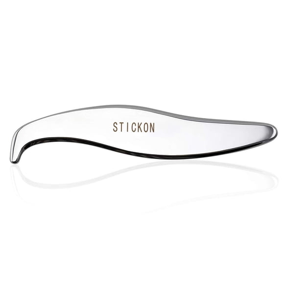 Herramienta de raspado y masaje Gua Sha STICKON IASTM de acero inoxidable