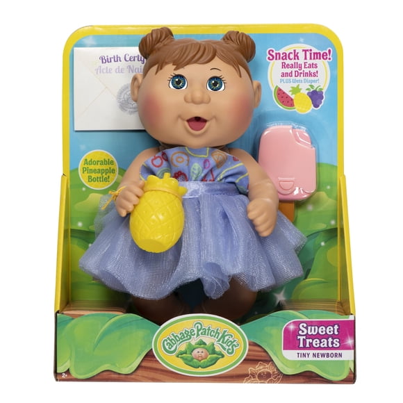 Muñeca Cabbage Patch Kids Deluxe Recién Nacida Pequeña 23 cm con Accesorios