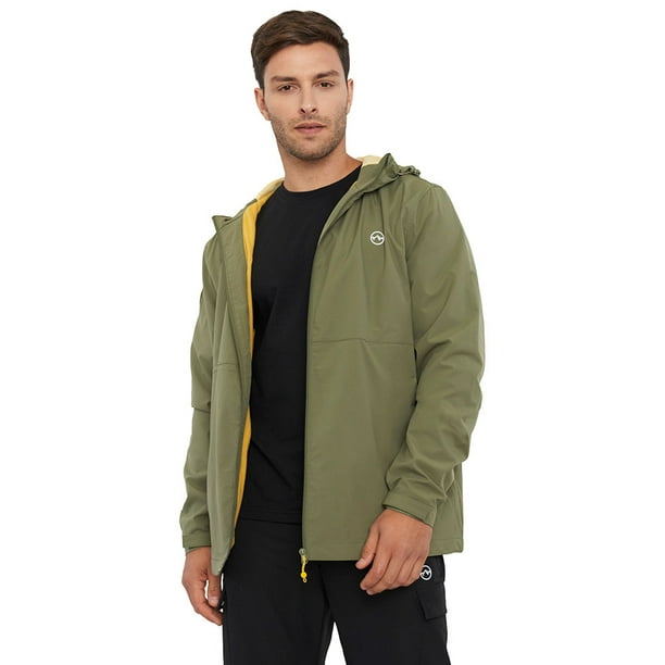 Casaca Outdoor Hombre Forro Polar Verde Corona