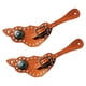 thumbnail image 1 of 2 Correas Para Espuelas Con Hebilla Correas Para Espuelas Ecuestres Duraderas Para Entrenamiento De Caballos Marrón, 1 of 3