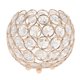 thumbnail image 1 of Candelero Votivo De Cristal De 12 Cm Para Centro De Mesa De Boda, Color Dorado, 1 of 4