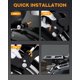 thumbnail image 5 of Soporte Desmontable PBYMT para Portaequipajes Harley 2014-2025 Negro, 5 of 6