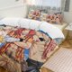 thumbnail image 1 of Fairy Tail Anime Home Bed 3-piece Set Classic Japanese Anime Polyester Wash Student Dormitory Set, 1 of 5