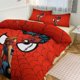 thumbnail image 1 of Spiderman Crawl 3 Piece Bed Set - Includes Reversible Comforter & Sheet Set Bedding - Fade Resistant Microfiber Twin, 1 of 5