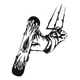thumbnail image 1 of Decomural Snow Kiting Snowboarder WS-17897, 1 of 2