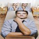 thumbnail image 1 of Josh Hutcherson Bedding Set Duvet Cover Comfortable and Lightweight Cartoon Bedding 3 Piece Bed Set, 1 of 5