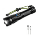 thumbnail image 1 of Linterna Led Alta Potencia Metalica Recargable 4000lm Blanco Negro, 1 of 3