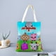 thumbnail image 2 of Pet Simulator Bolso de tela con estampado de lienzo para mujer, bolsa de compras reutilizable y estética, con cremallera interior, regalo para mujer, 35 × 40 cm., 2 of 6