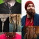 thumbnail image 3 of 90 cuentas de barba y pelo vikingo nórdico con diseño de calavera de dragón Valknut para pulsera, cuentas de rastas con bolsa de regalo de cuero Valknut., 3 of 5