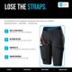thumbnail image 3 of Pantalones cortos CathWear talla mediana negro – Soporte para bolsa de pierna de catéter, 3 of 8