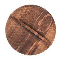 Bothyi - Tapa De Madera Para Sartén, Cubierta Para Freír, Para Acampar, Alojamiento, Ollas, Suministros De Cocina, 22Cm