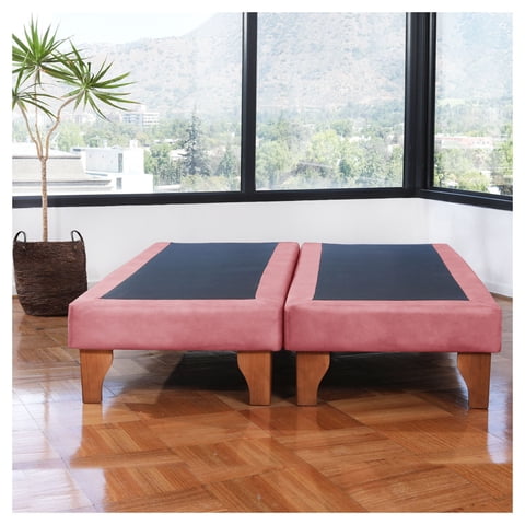 Latam Home - Base Europea Zen Tela Palo Rosa 2 Pza