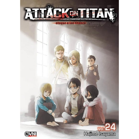 Manga Attack On Titan Vol. 24 Hajime Isayama Ovni Press