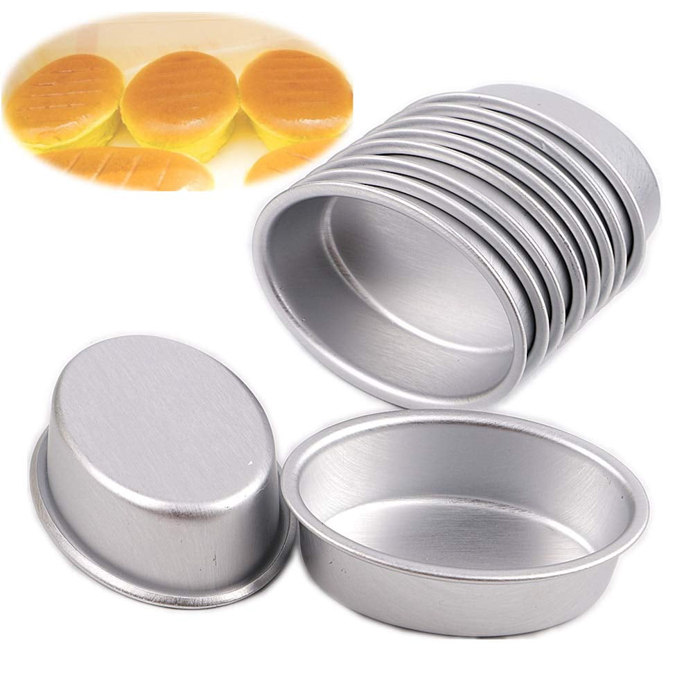 Molde Para Tartas Lobake Mini Ovalado Con Forma De Huevo, Aleación De Aluminio