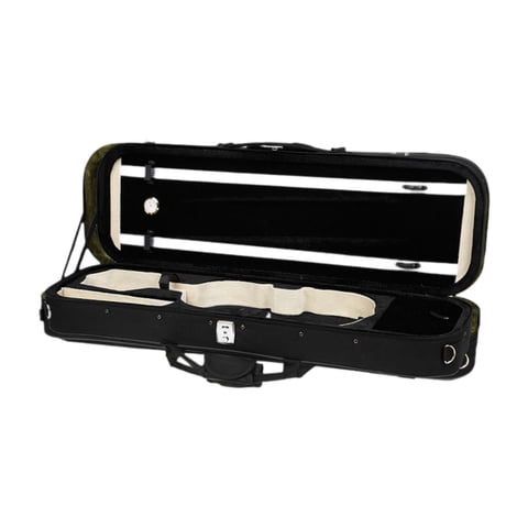 Magideal - Estuche Para Violín, Bolsa De Transporte Ligera Y Portátil Con Correas, Caja De Violín Profesional De Lona, Bolsa De Viaje Para Violín Para Principian 4 A 4