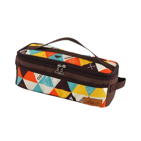 Ioensy - Bolsa Para Utensilios De Camping, Viajes, Barbacoa, Cocina, Tenedor, Cuchara, Despensa, Organizador De Utensilios De Cocina, Multicolor