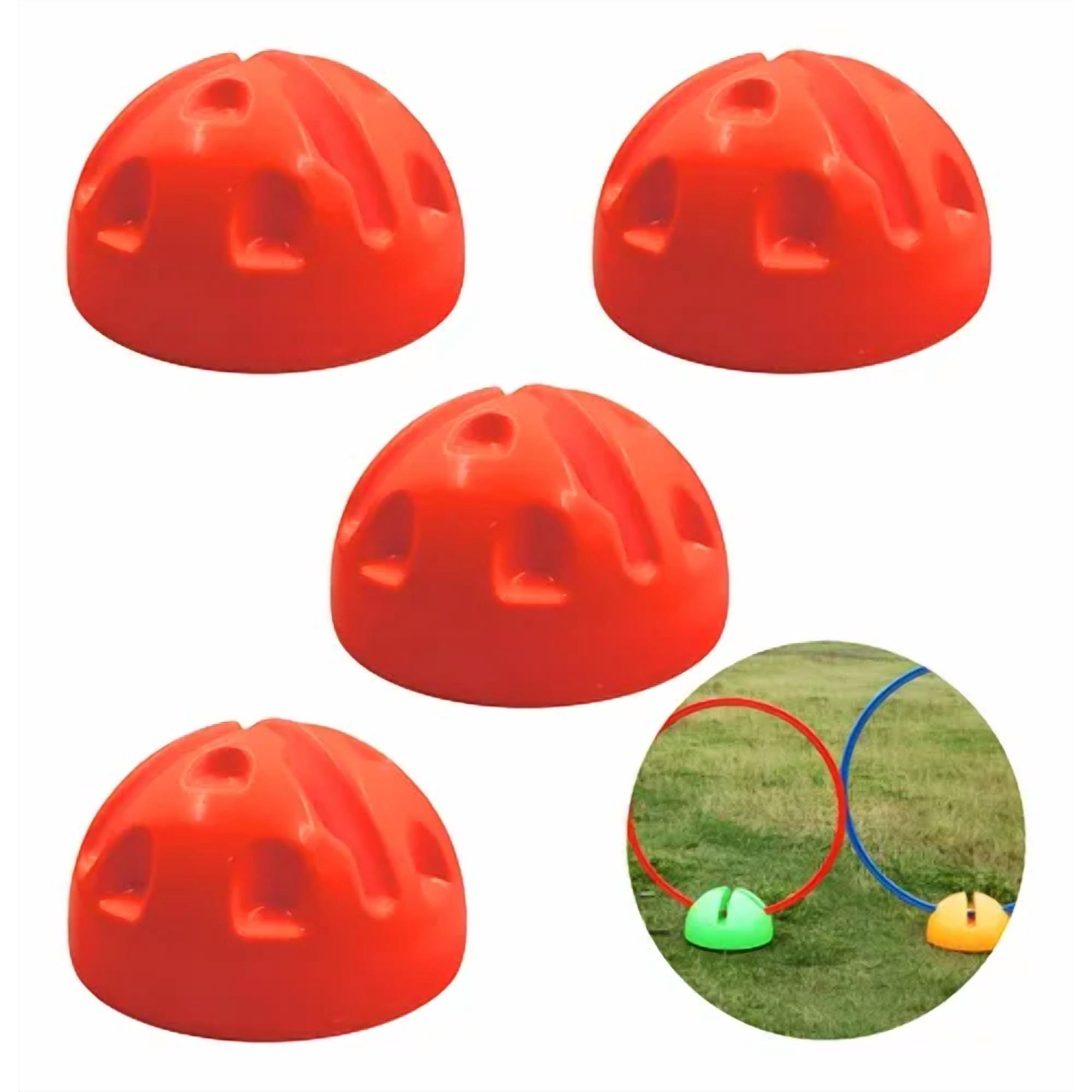 Linea Sport - Pack X4 Bases Para Bastones Pole Slalom