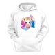 thumbnail image 1 of Poleron Canguro Harley Blanco Talla Xs Unisex, 1 of 1