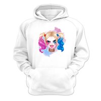 Genérico - Poleron Canguro Harley Blanco Talla Xs Unisex