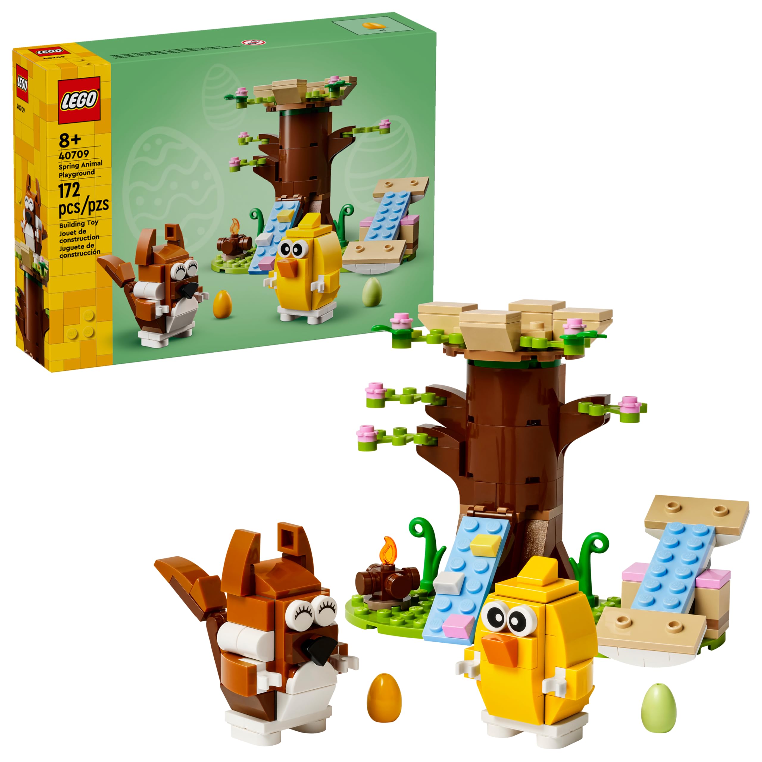Juguete De Construcción Lego Spring Animal Playground 40709 Para Mayores De 8 Años