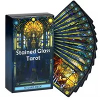 Genmérico - Tarot Stained Glass 78 Cartas