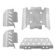 thumbnail image 1 of 4 Piezas 1:8 Escala Protector De Eje Placa De Chasis Para H8H V1 V2 Accesorios De Bricolaje, 1 of 5