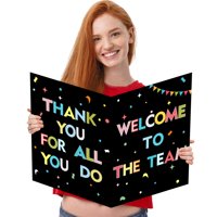 Tarjeta De Felicitación Idealmuzik Giant Welcome 36 X 56 Cm Con Sobre