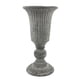 thumbnail image 1 of Florero De Metal Flores Secas Plantas Titular Inicio Mesa Centro De Mesa Gris, 1 of 5
