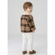 thumbnail image 3 of Chaqueta Nino Invierno Cuadros Abrigo Polar Grueso, 3 of 3