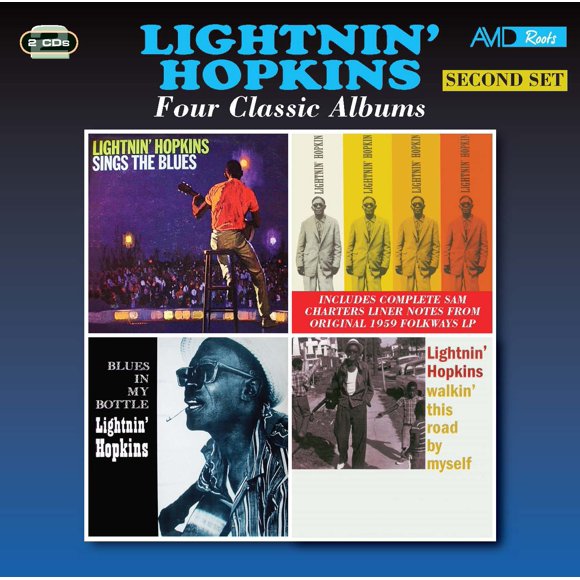 Álbum de música Avid Lightnin' Hopkins – Sings The Blues (2 CD)