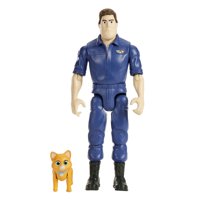 Figura De Acción Mattel Disney Pixar Lightyear Buzz Con Gato Robot