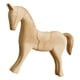 thumbnail image 4 of Figura De Caballo De Madera Sin Terminar Para Escritorio, Dormitorio Festivo, Sin Pintar, Estilo B, 4 of 5