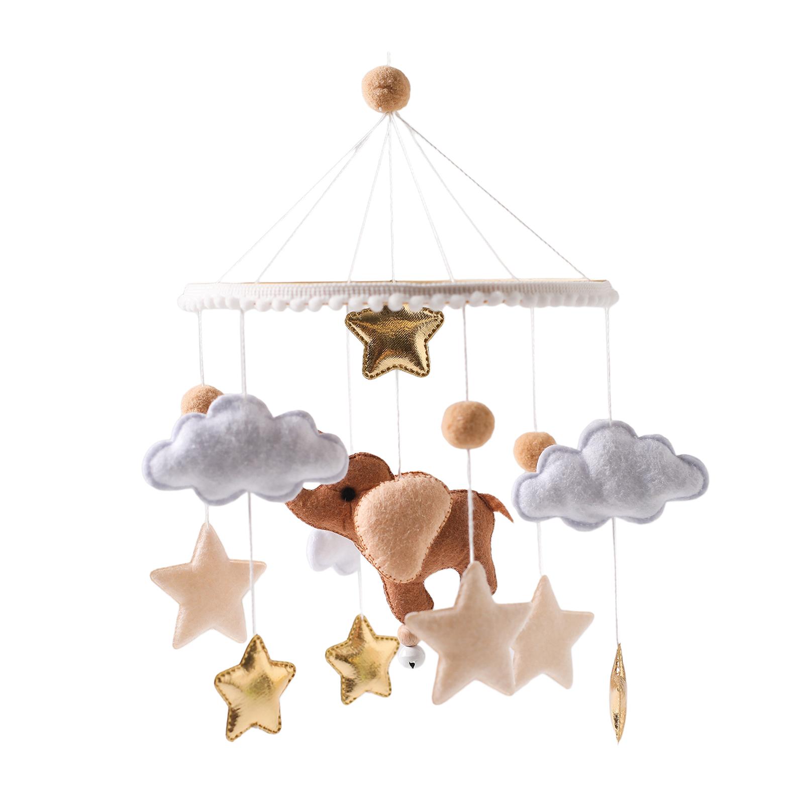 Bothyi - Móvil Para Bebé Para Cuna A Partir De 0 Meses Desarrollo Visual Colorido Hecho A Mano