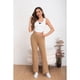thumbnail image 1 of Pantalon Mujer Tipo Calza Flare Lanilla Tiro Alto Full Elasticado 5064, 1 of 4