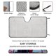 thumbnail image 2 of 12 Onward Parasol para Parabrisas Delantero Protector Plegable, Visera Solar para Auto Bloquea Rayos UV Mantiene tu Vehículo Fresco140cm*76cm, 2 of 6
