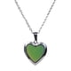 thumbnail image 2 of Corazón Estado De ánimo Gema Foto Marco Cambio Color Emoción Sentimiento Colgante Collar, 2 of 3
