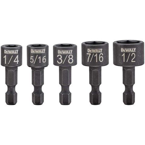 Dewalt - Juego De Destornilladores Para Tuercas Dwaind 5 Compact De 5 Piezas