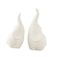 thumbnail image 1 of 2x Figurado De Elefante Escultura De Mesa Linda Para Mantel Decorative Baño Blanco, 1 of 5