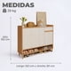 thumbnail image 3 of Zapatero Bicolor Elegance 4 Puertas Organizador Estante 122, 3 of 6