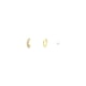 thumbnail image 1 of Pack Single Argolla Perla y Arito Perla Bañado en Oro dorado Talla única, 1 of 2