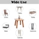 thumbnail image 4 of Protectores para muebles FURNIMATE, 136 piezas, fieltro negro de 5 mm de grosor, 4 of 6
