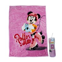 Frazada Ultra Soft Minnie Roller 80X110Cm Rosado Disney
