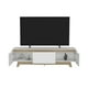 thumbnail image 3 of Rack Tv 80" 2 Puertas 1 Cajon Blanco Y Cafe Claro, 3 of 6