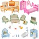thumbnail image 1 of Set de muebles para casa de muñecas SwankyStyle de 36 piezas, escala 1:12, 1 of 1
