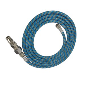 Magideal - Manguera De Aerógrafo Herramienta De Compresor De 1/8"" A 1/4"", 1,8 M 5,9 Pies, Compresores De Aire Duraderos, Cepillo Adaptador De Tubo Estándar Trenz Azul